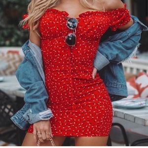 White Fox Boutique force of nature mini dress